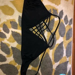 Black Bikini Top from target Size Large
